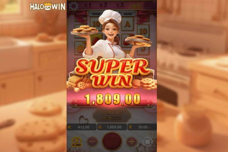 Super Win ₱1,809 in Sugar Chef by Yellow Bat