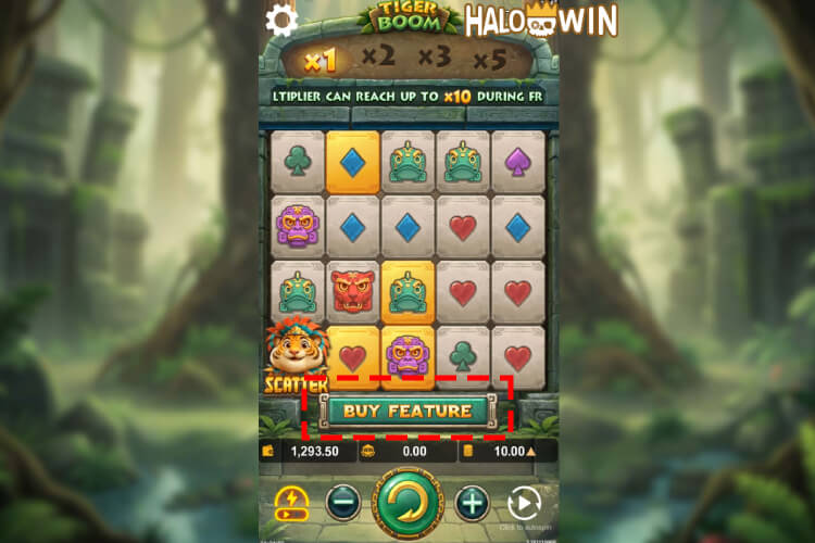 Yellow Bat Tiger Boom Slot: Bonus Buy