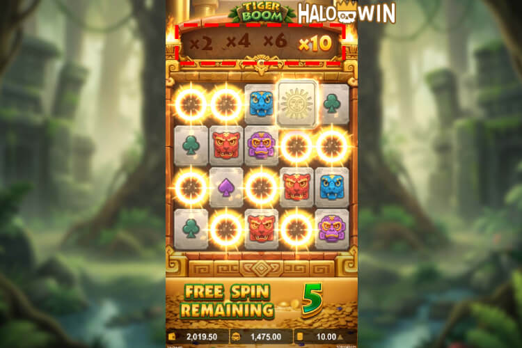 Tiger Boom Free Spins: Multiplier