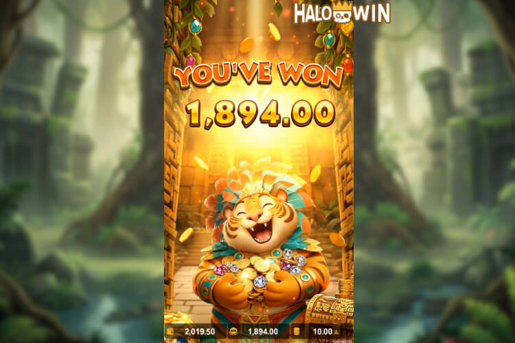 Won 1,894 Pesos in YB Tiger Boom Free Spins