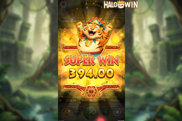 Won 394 Pesos Super Win on YB Tiger Boom