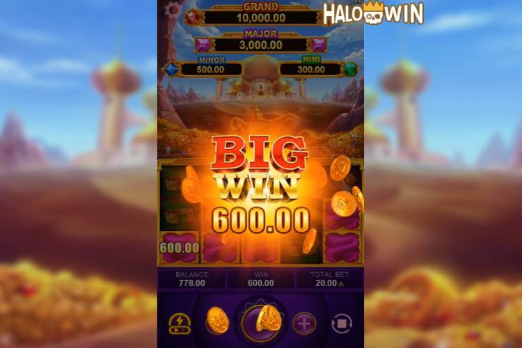 Play Yellow Bat Magic Lamp Big Win ₱600