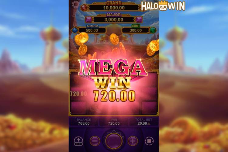 Play Yellow Bat Magic Lamp Mega Win ₱720