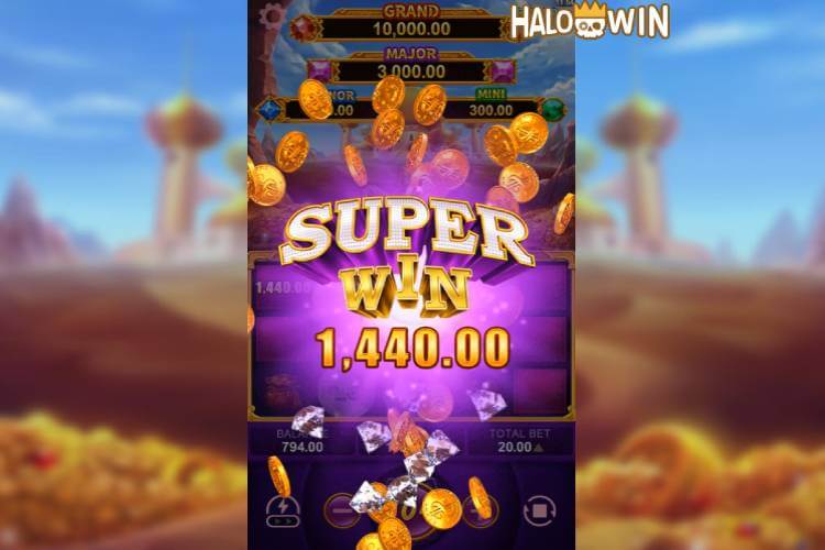 Play Yellow Bat Magic Lamp Super Win ₱1,440