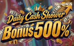 Daily Deposit Bonus 500%